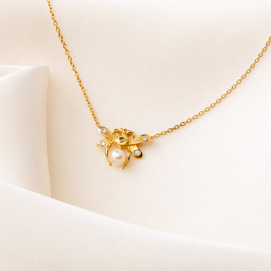 Collier chaine Luciole en or 18 Carats