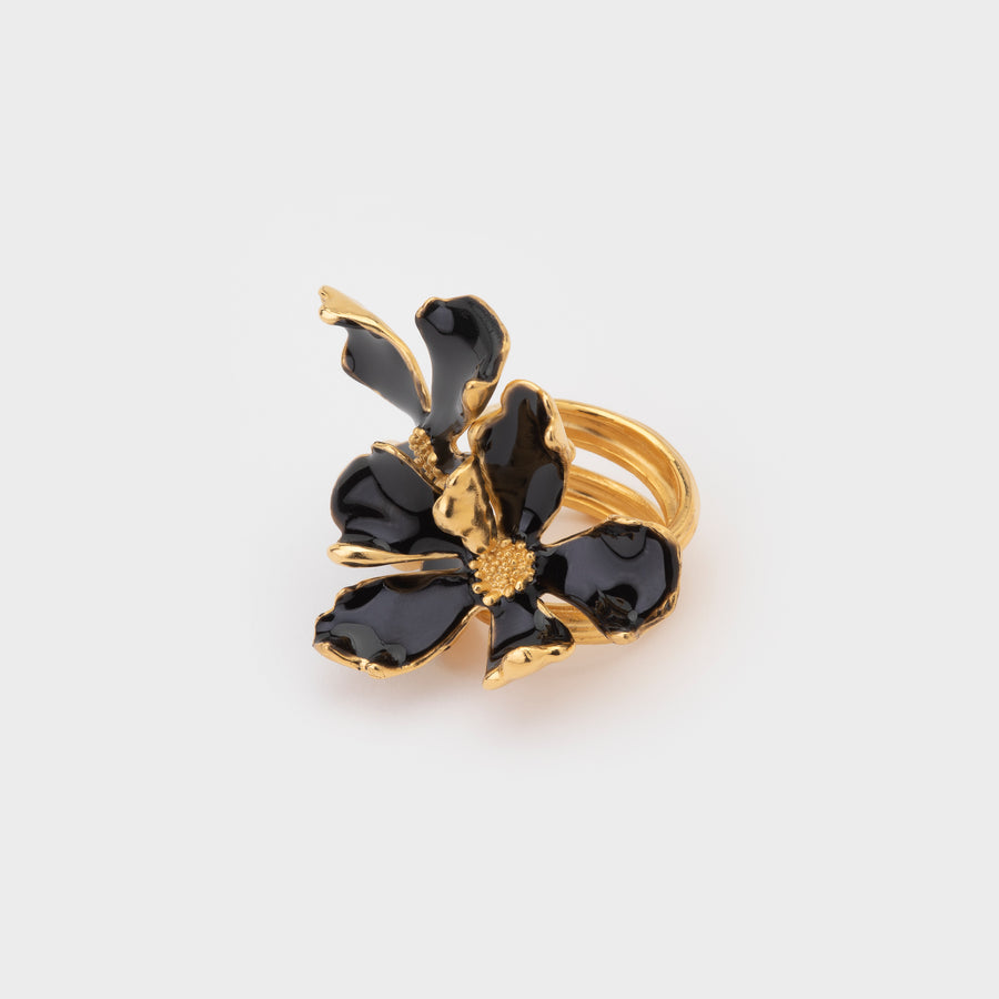 BLACK PASSY RING