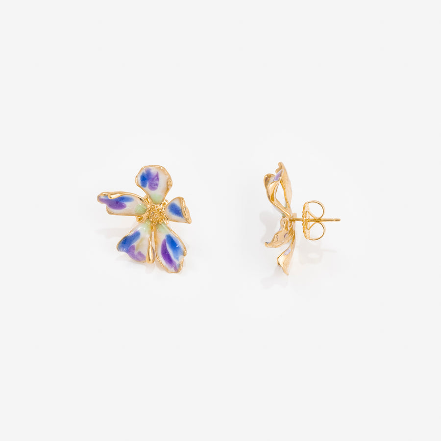 Boucles d'oreilles Flora Clou Multi