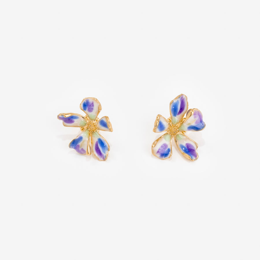 Boucles d'oreilles Flora Clip Multi
