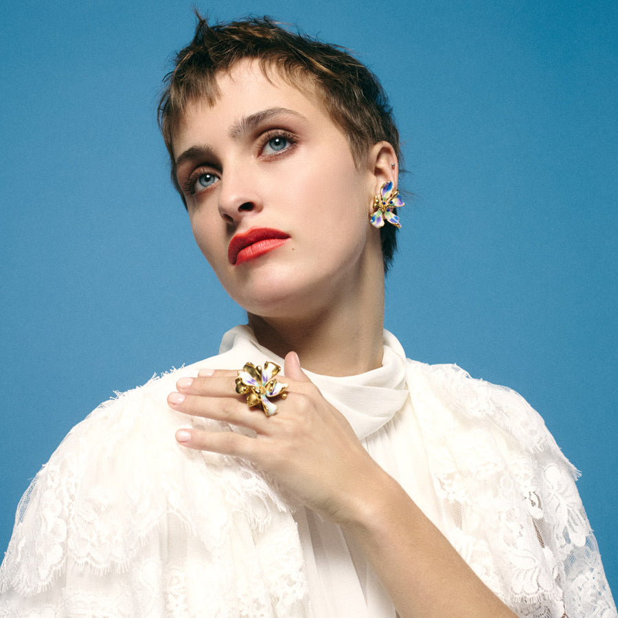 Bague Passy Passiflore