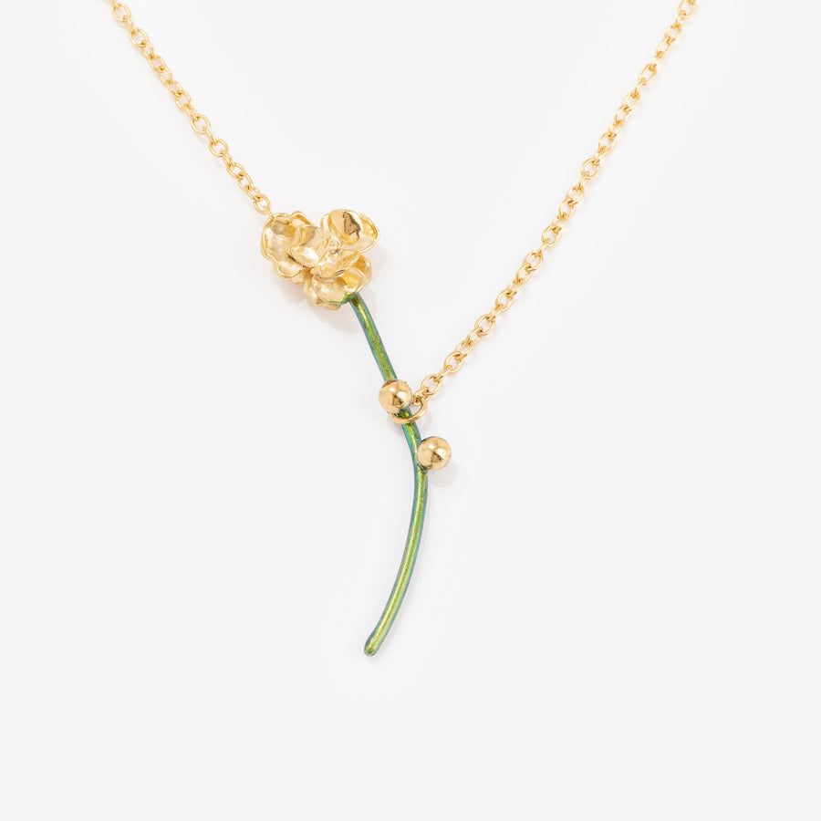 Collier Herbier 3 fleurs