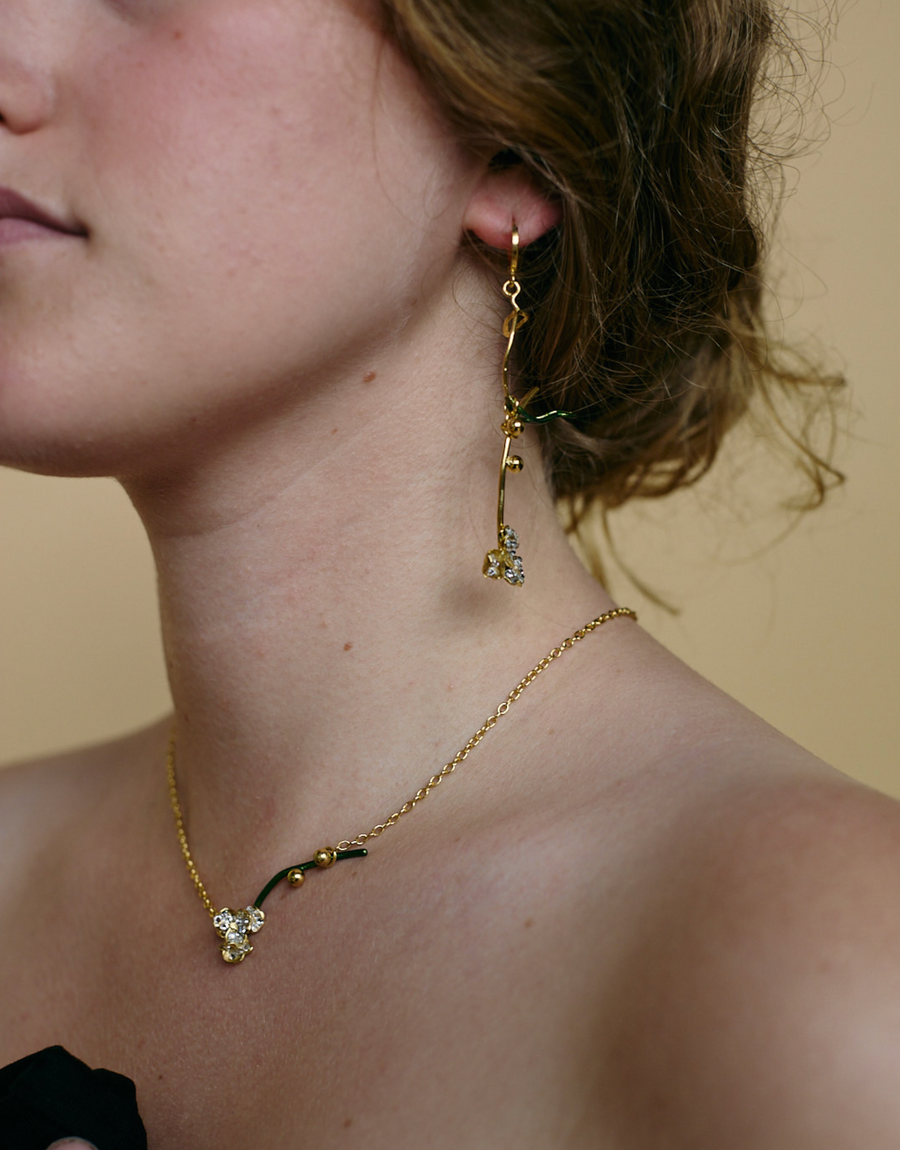 Collier Herbier Ras de Cou