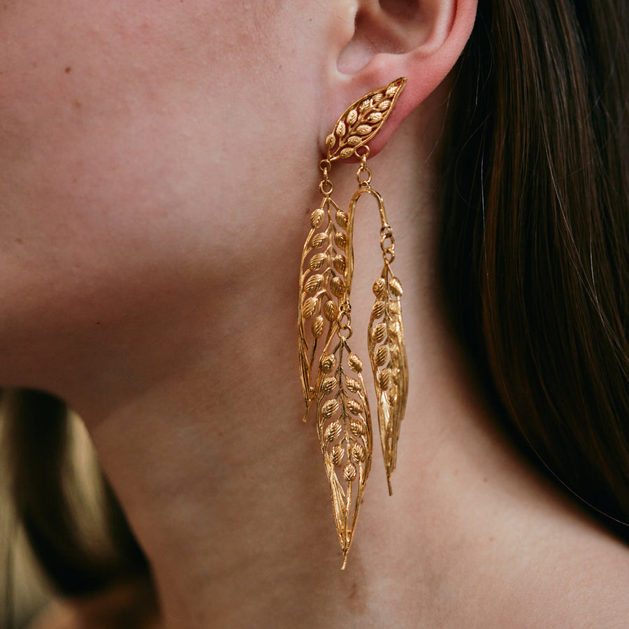 WS earrings KIMYA gold
