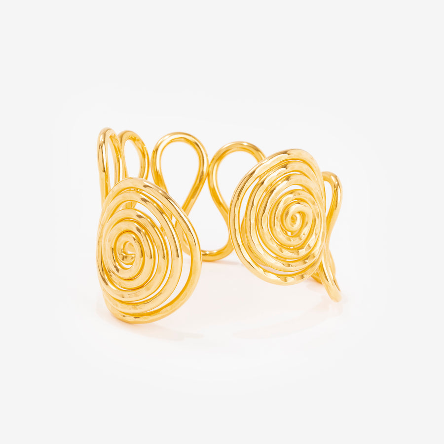Bracelet Manchette Spirale