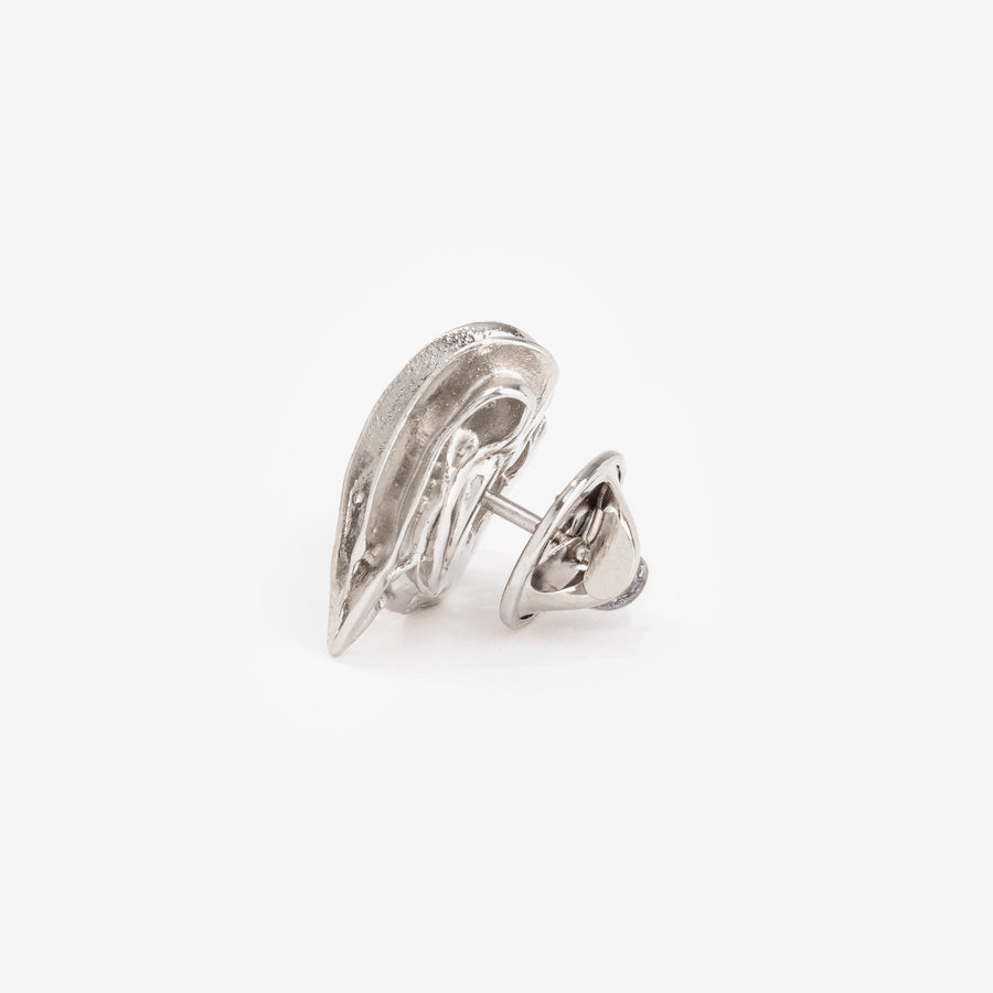 Pins Cœur L Silver