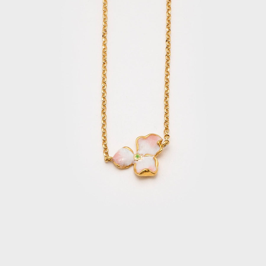 Collier Trèfle S résine