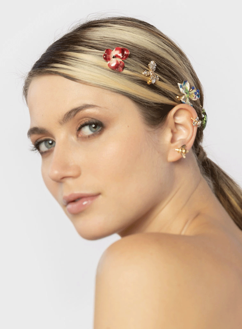 Boucles d’oreilles  abeille One